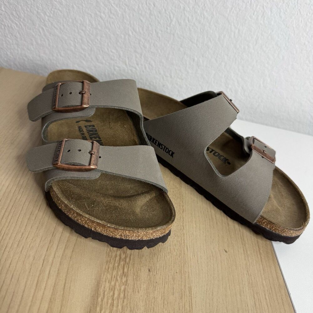 Birkenstock Unisex Arizona Sandal Women's Size 6 Stone 36